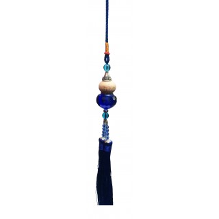 Sky Blue colored Islamic Car Hanging